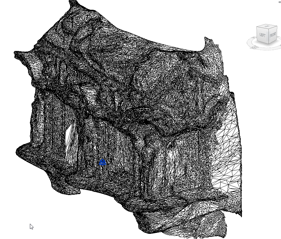 Imported mesh in Revit